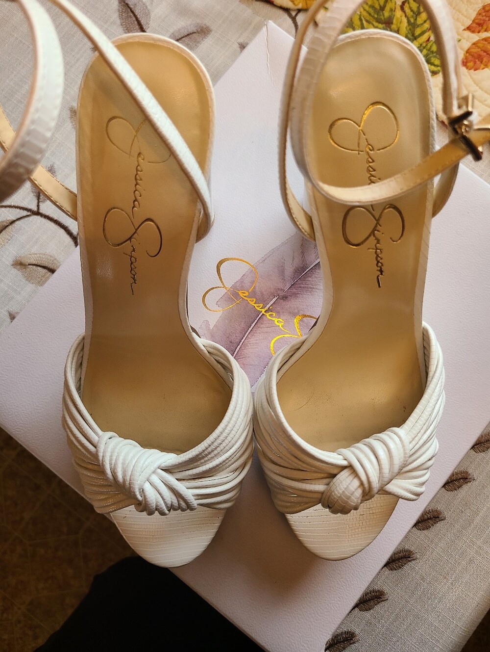 Jessica Simpson Platform Heels Size 8.5 - Picture 3 of 8